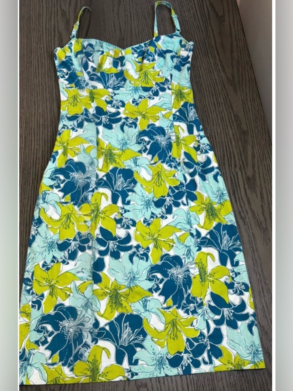 Vintage Y2K Ticci Tonetto Floral Boned Corset Sundress Small USA
